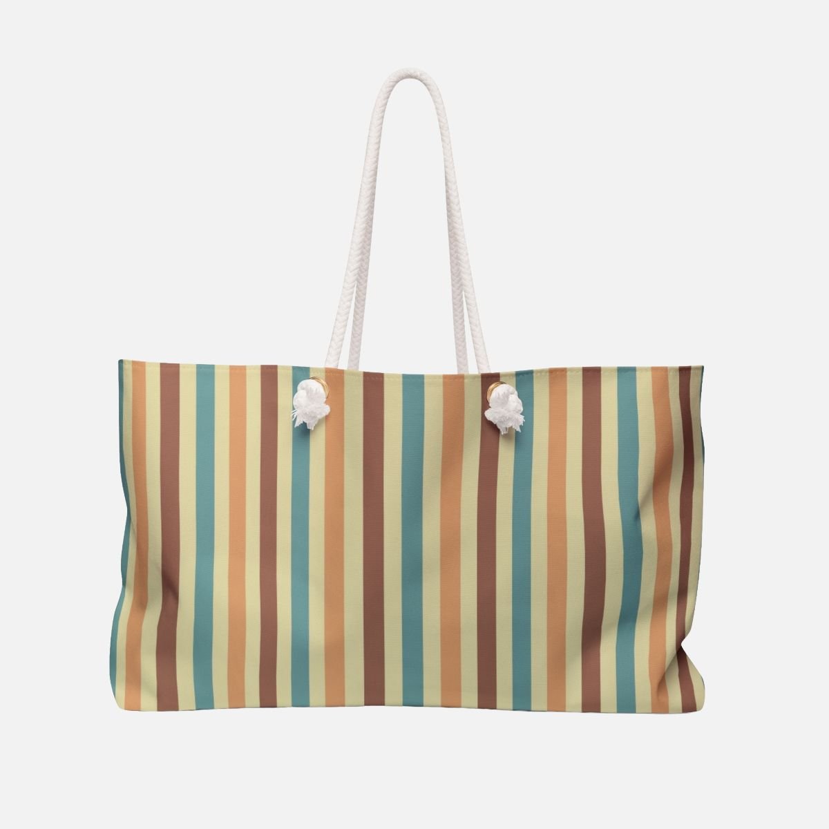 Retro Stripes Oversized Bag - Canvasses