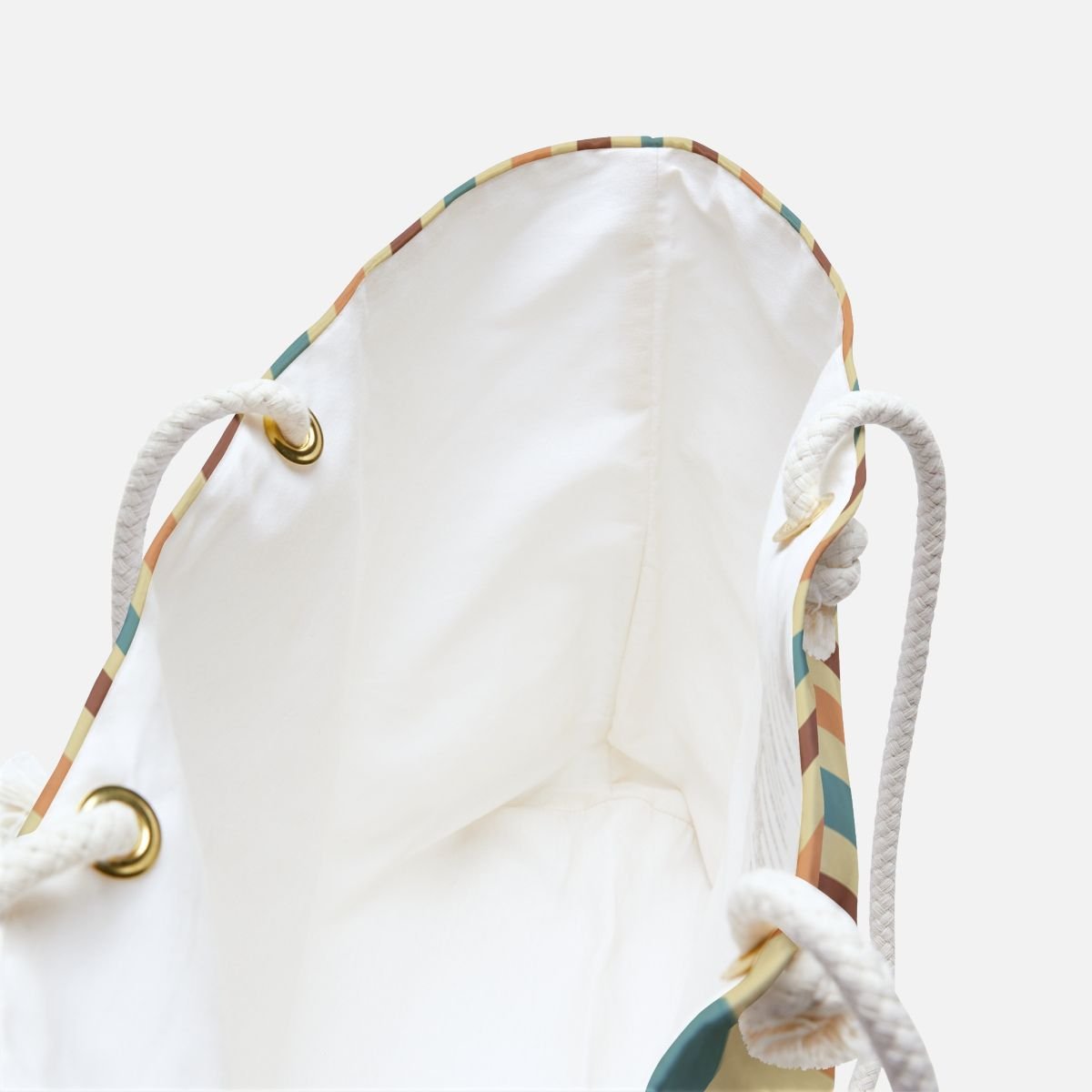 Retro Stripes Oversized Bag - Canvasses