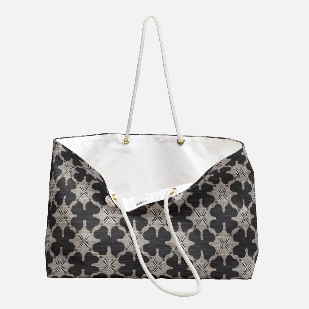 Shadow Petals Beach Bag - Canvasses