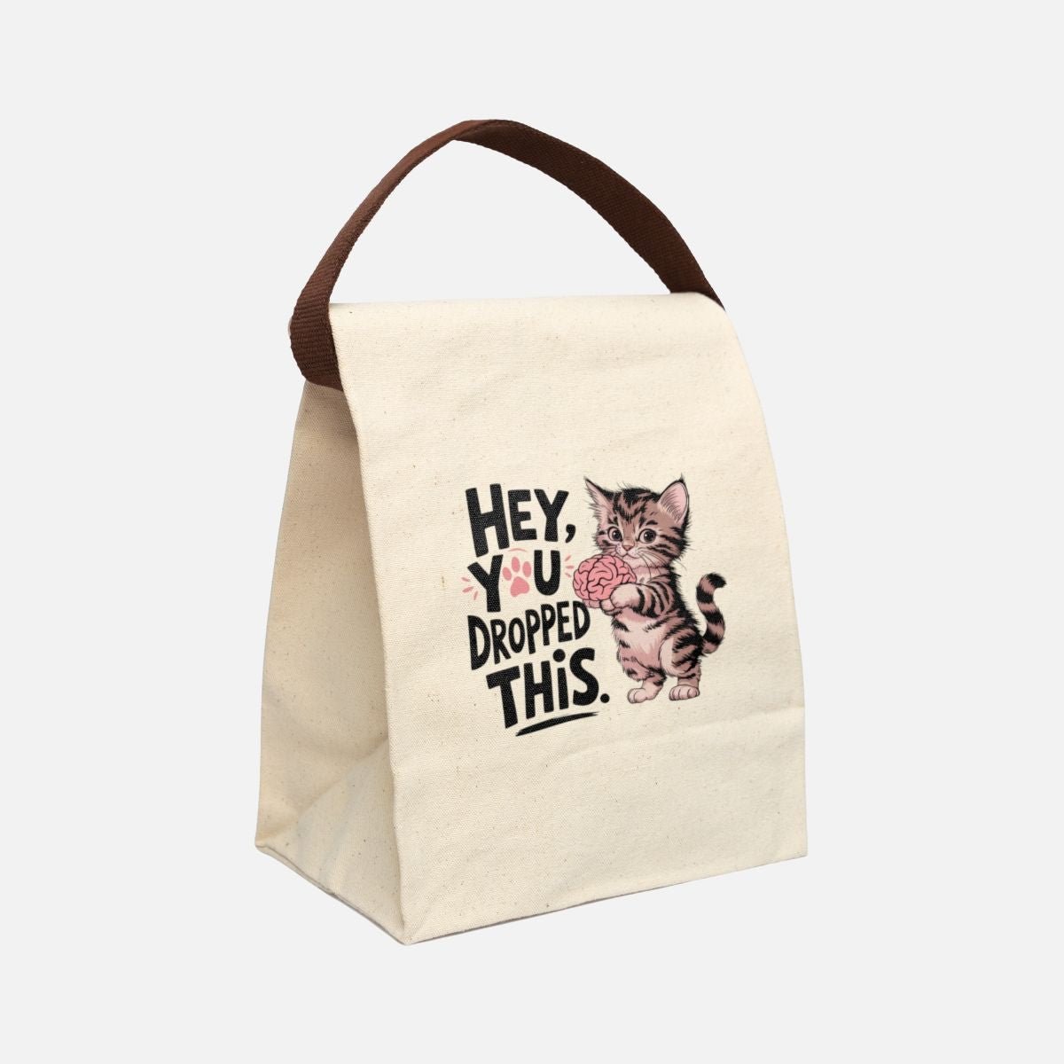 Smarty Cat Canvas Lunch Bag - Canvasses