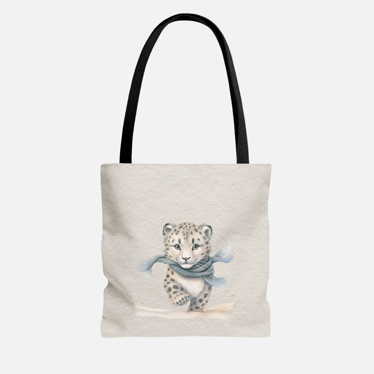 Snow Leopard Dash Tote Bag - Canvasses