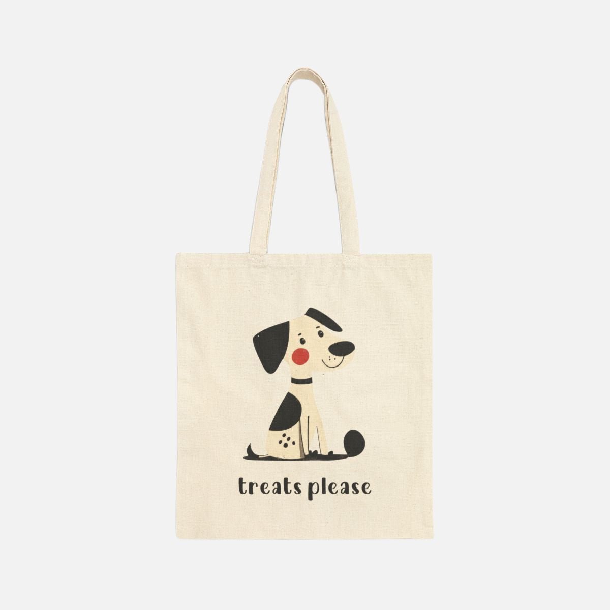 Treats Please Dog Canvas Tote Bag - Canvasses