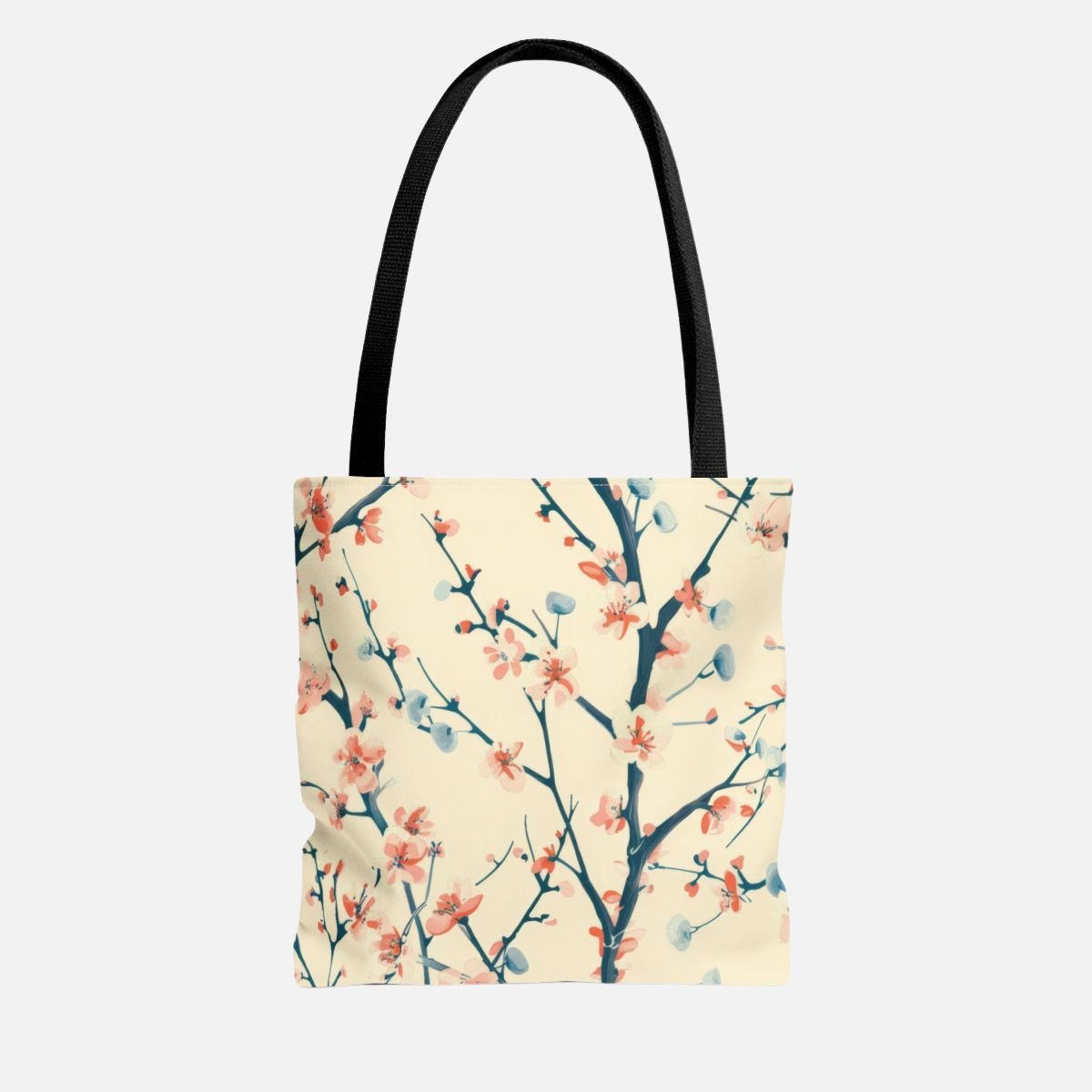 Vintage Cherry Blossom Tote Bag - Canvasses
