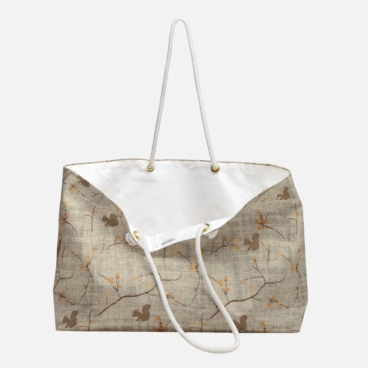 Whispering Squirrels Beach Bag - Canvasses