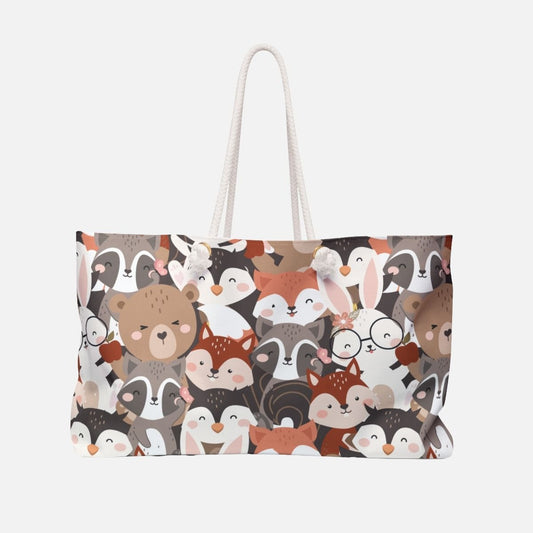 Woodland Friends Oversized Bag - Canvasses