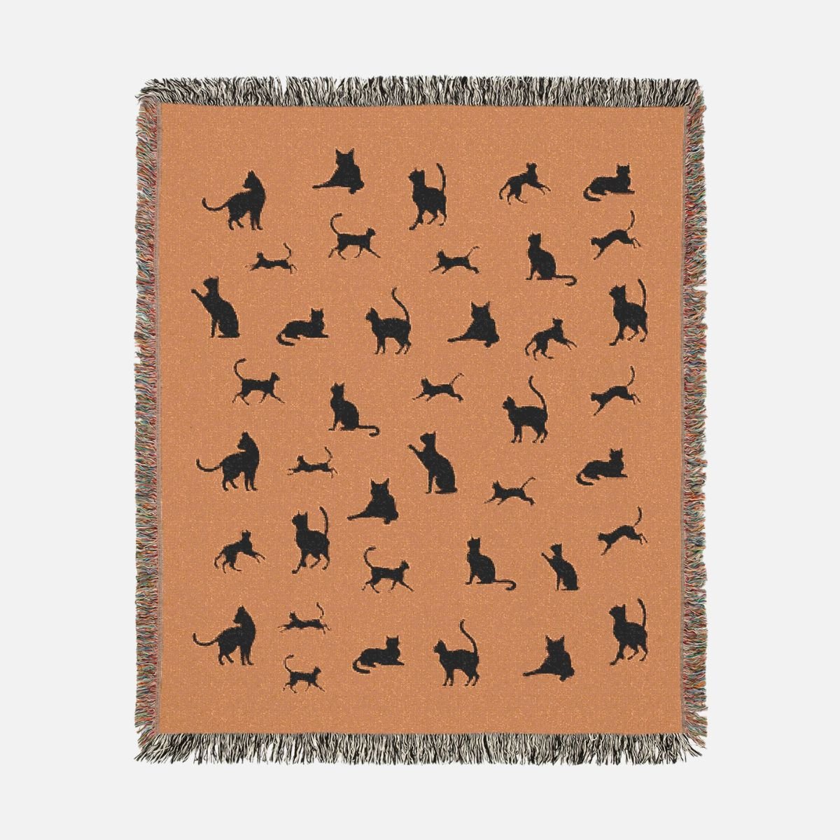 Midnight Prowl 100% Cotton Woven Blanket - Canvasses