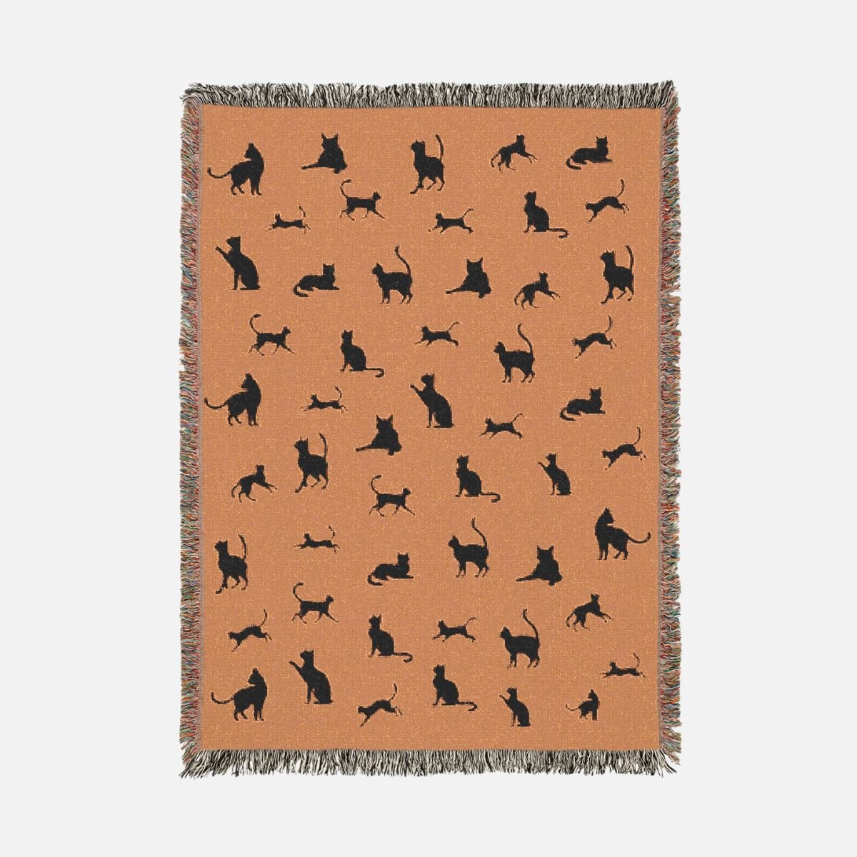 Midnight Prowl 100% Cotton Woven Blanket - Canvasses